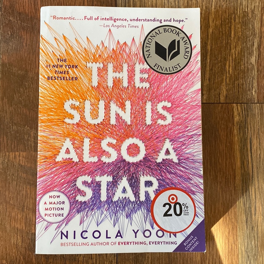 The Sun is Also A Star Book by Nicola Yoon